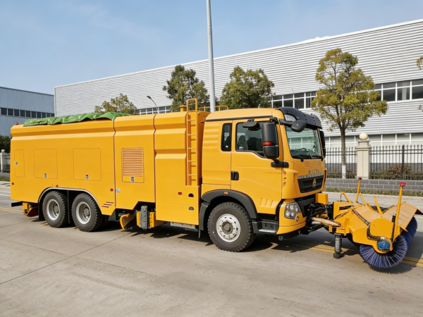 snow plow truck