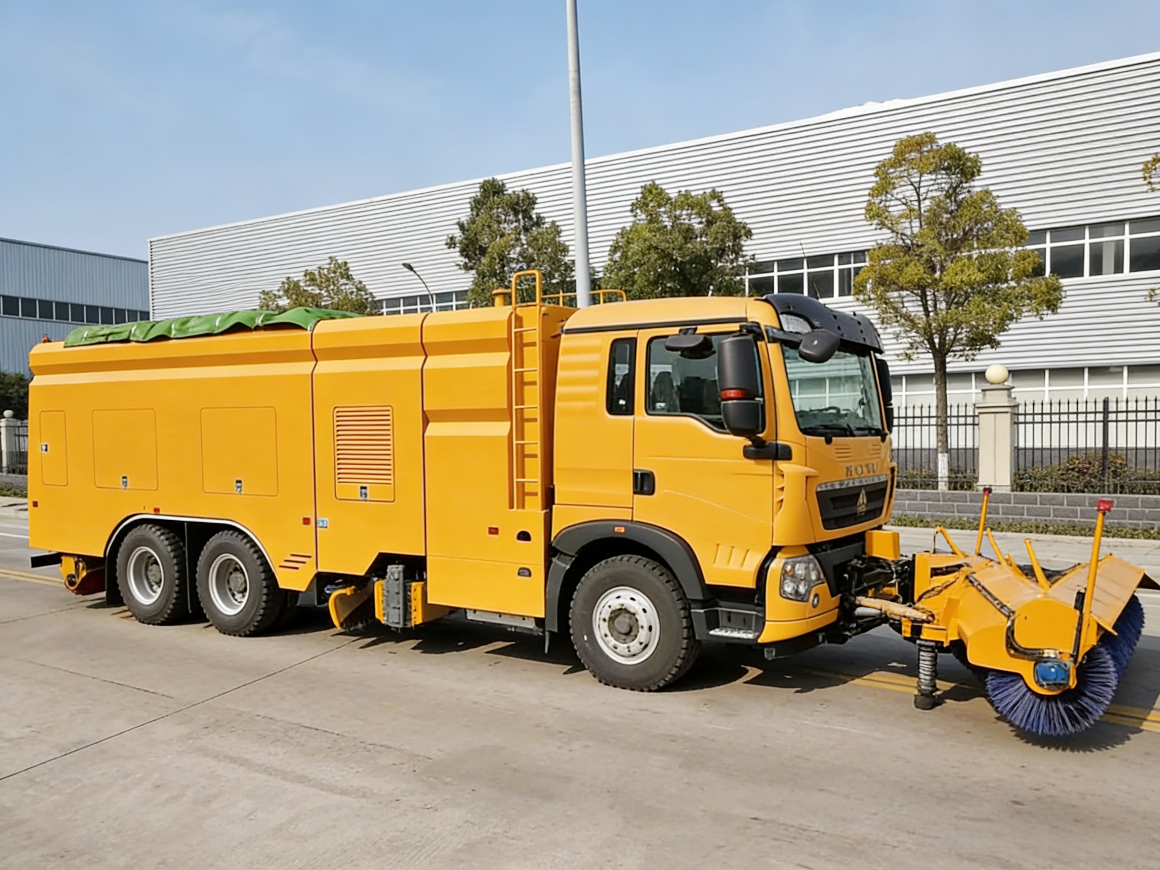 HOWO snow plow truck 5 snow plow truck