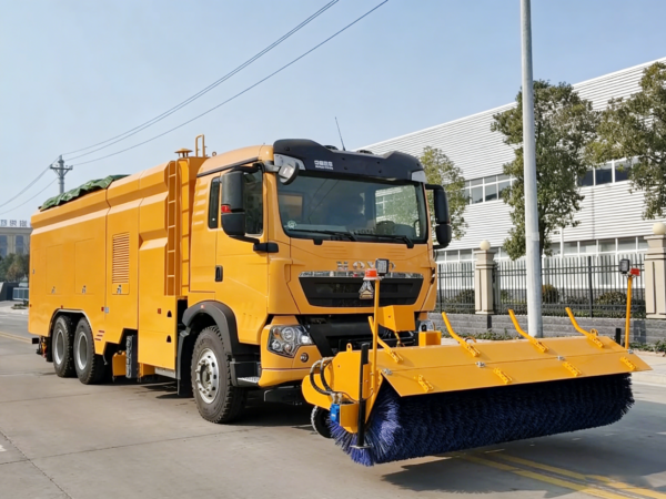 snow plow truck
