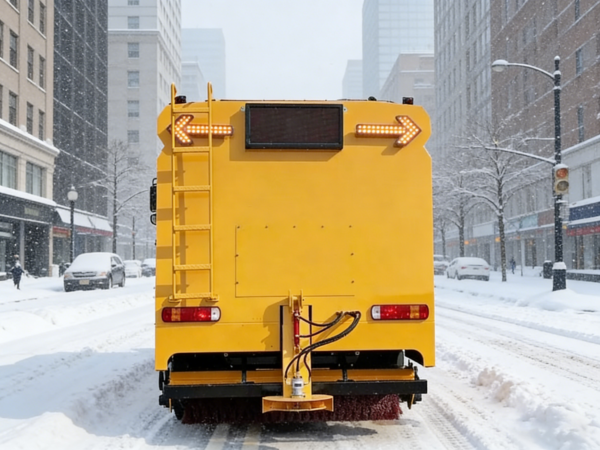 snow plow truck