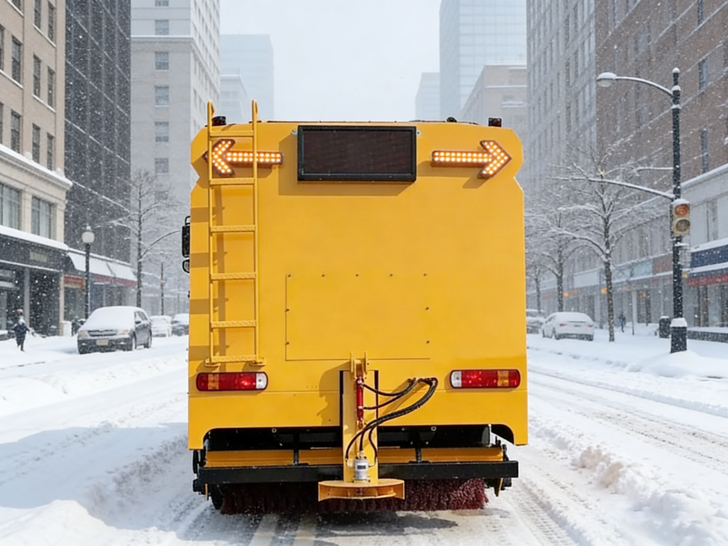 HOWO snow plow truck 2 snow plow truck