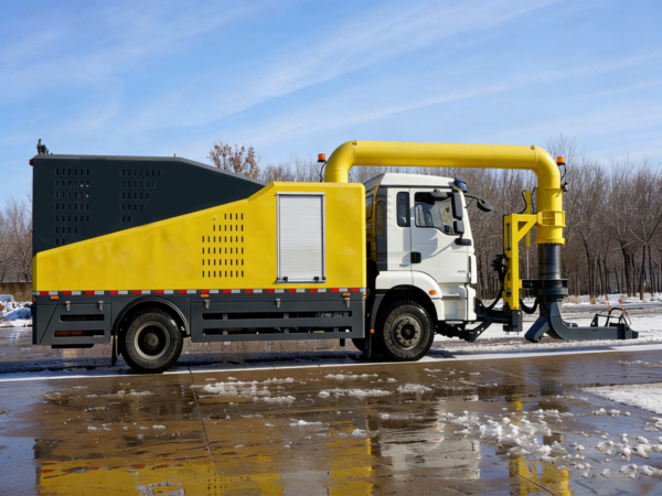 snow plow truck