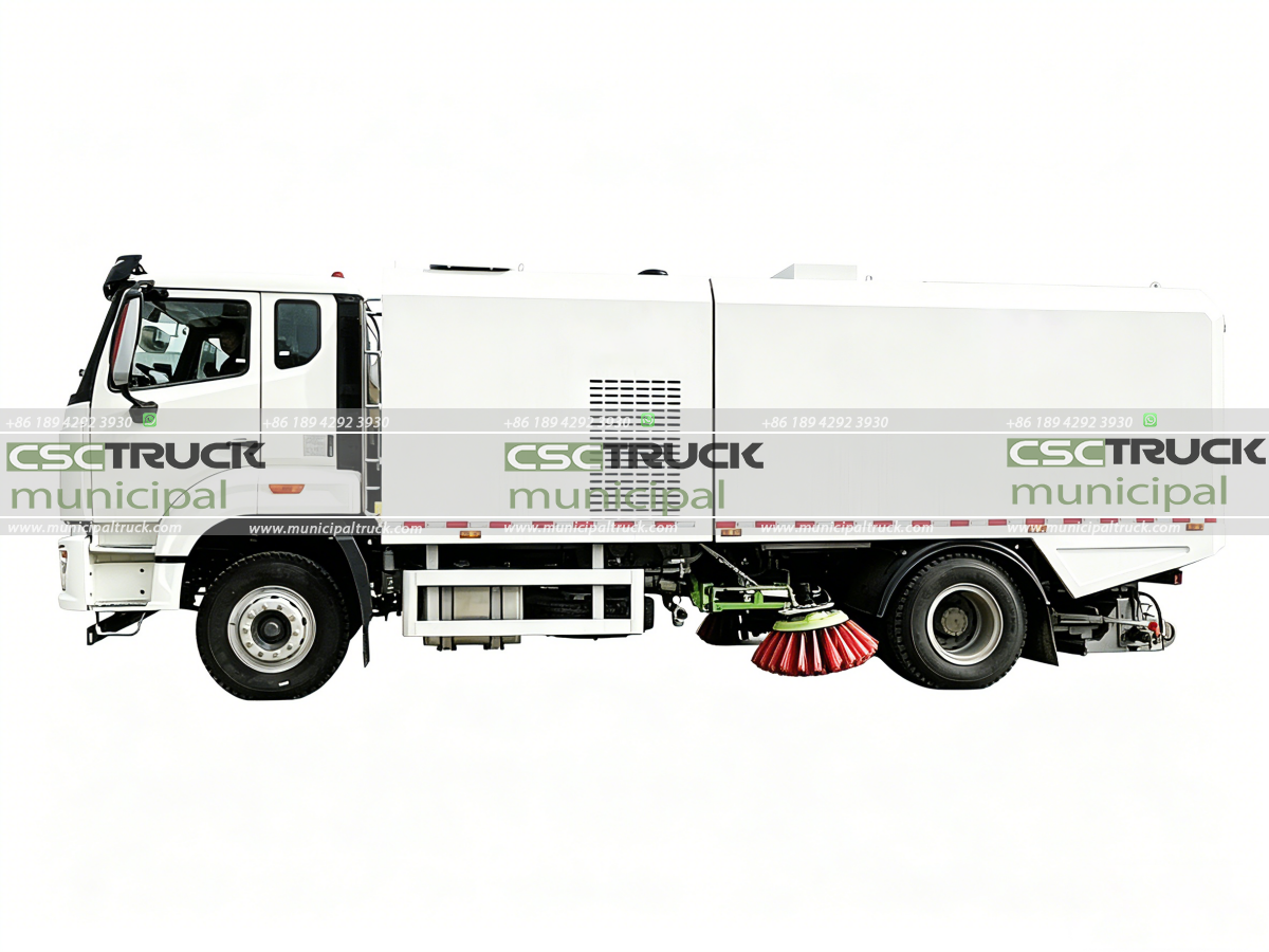 4 SINOTRUK HOWO 16CBM Road Sweeper Truck