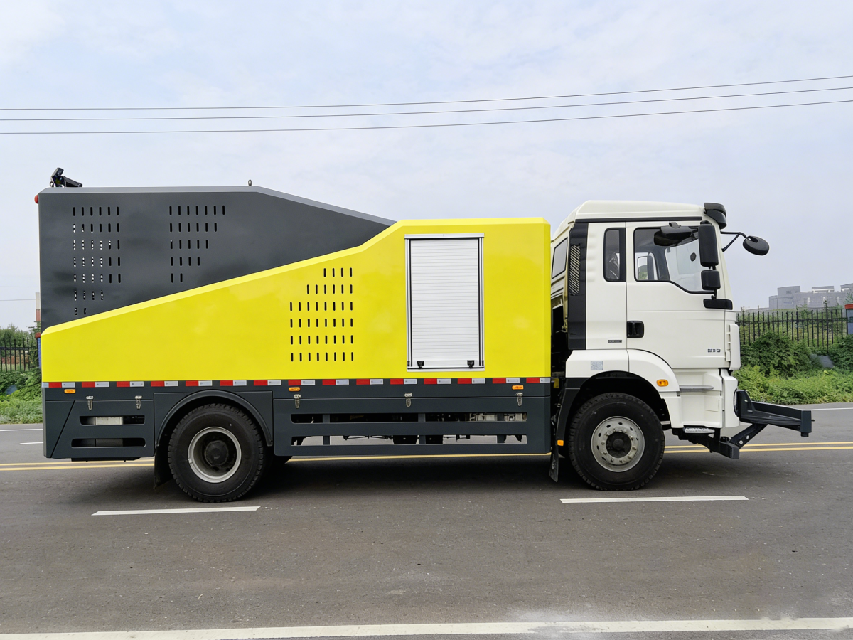 5 snow plow truck