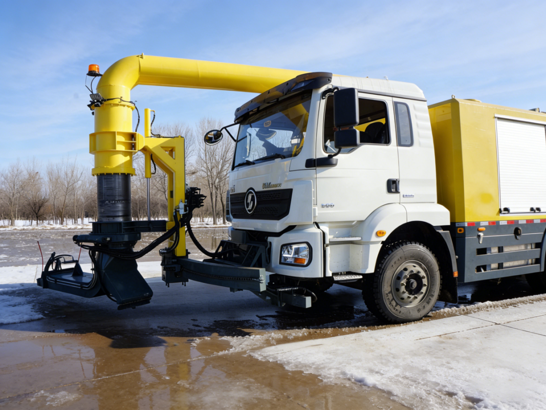 snow plow truck