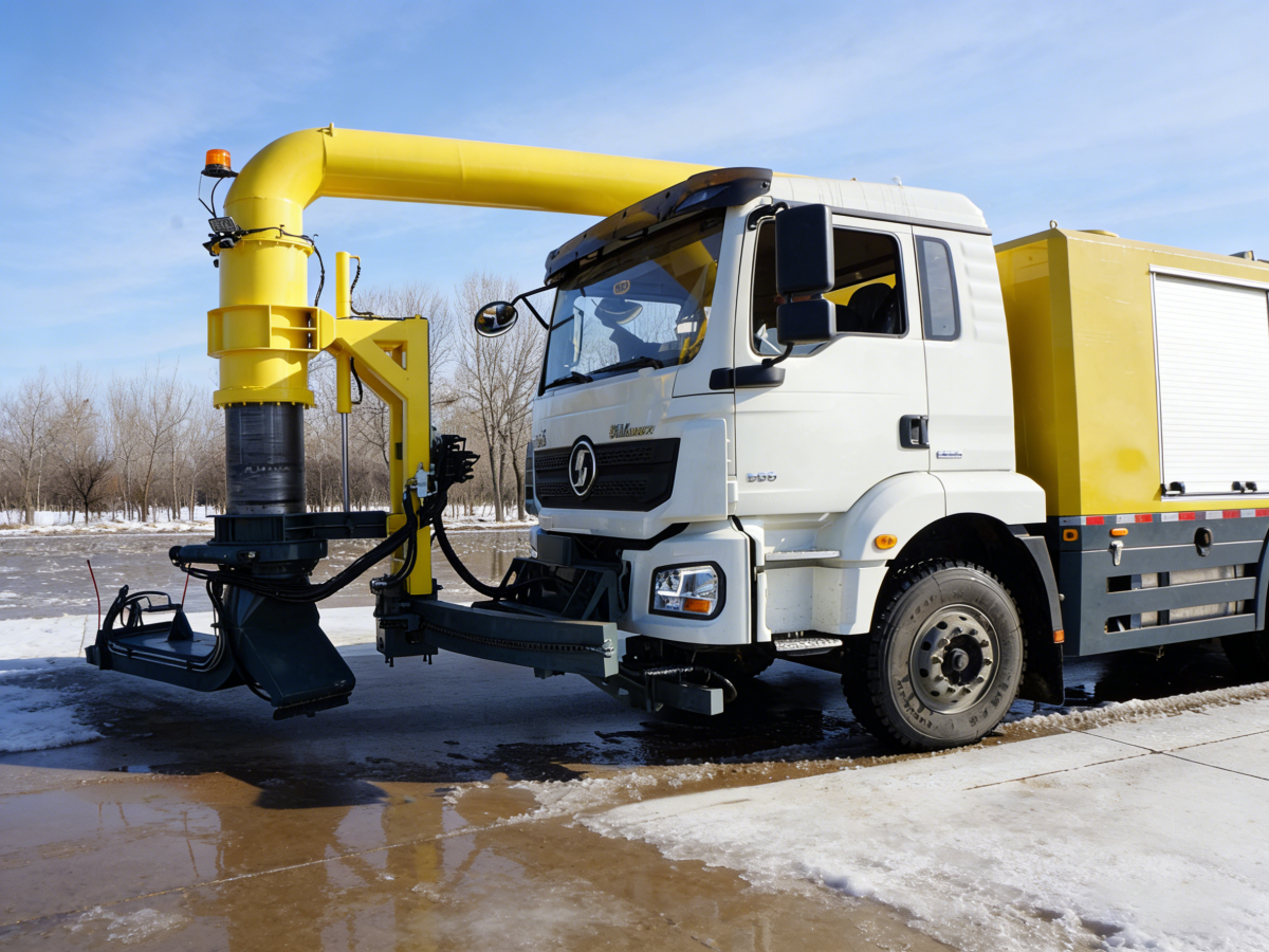 6 snow plow truck