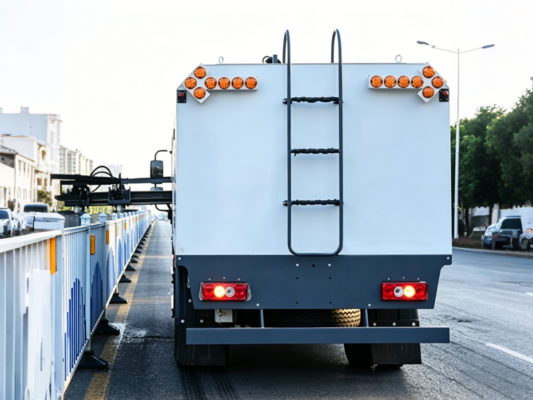 Fence Sweeper Truck