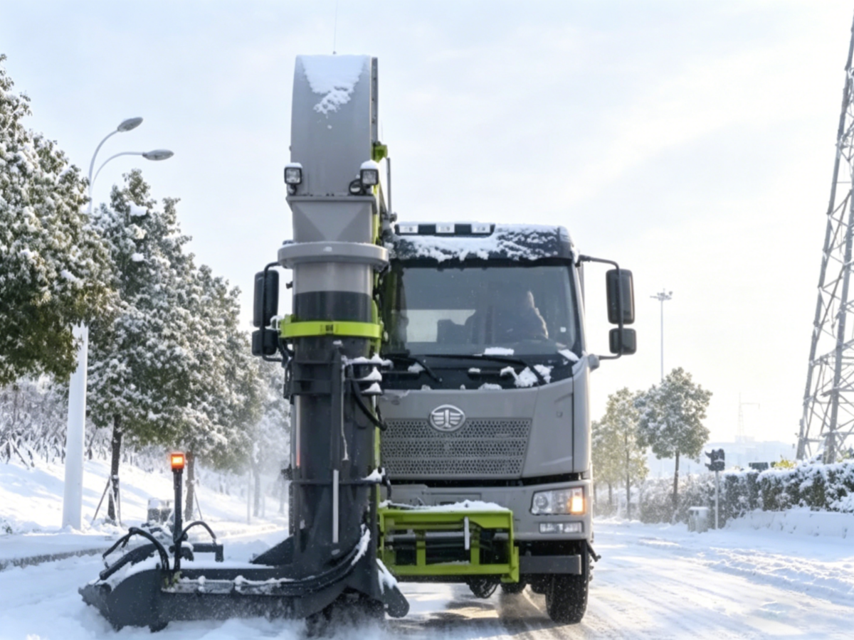 Snow plow truck 2 Snow plow truck