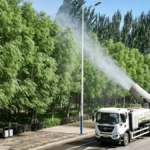 Can a Water Mist Sprayer Truck Really Suppress Dust? Water Mist Sprayer