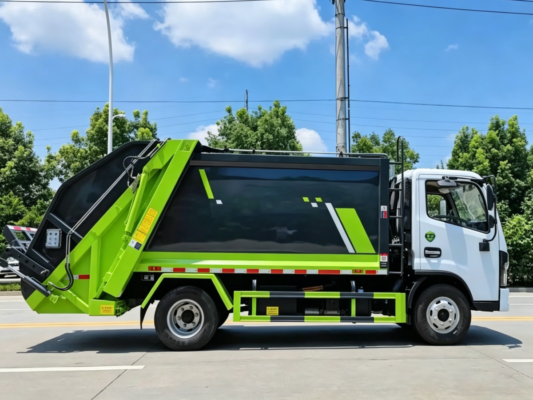 compactor garbage truck