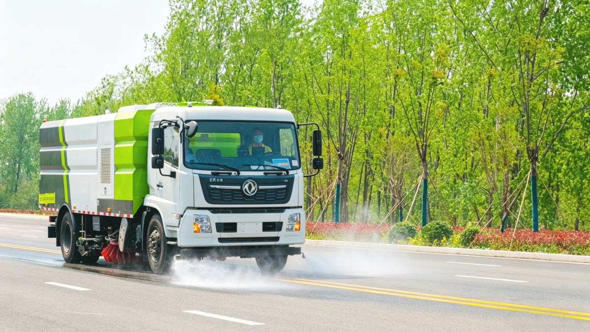 sweeper truck
