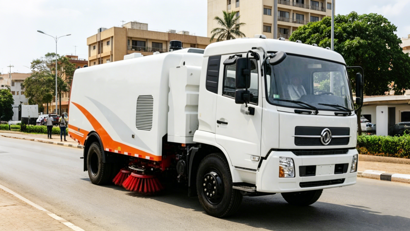 sweeper truck