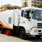 Africa Benefits from Delivery of High-Capacity Sweeper Trucks for Urban Sanitation sweeper truck