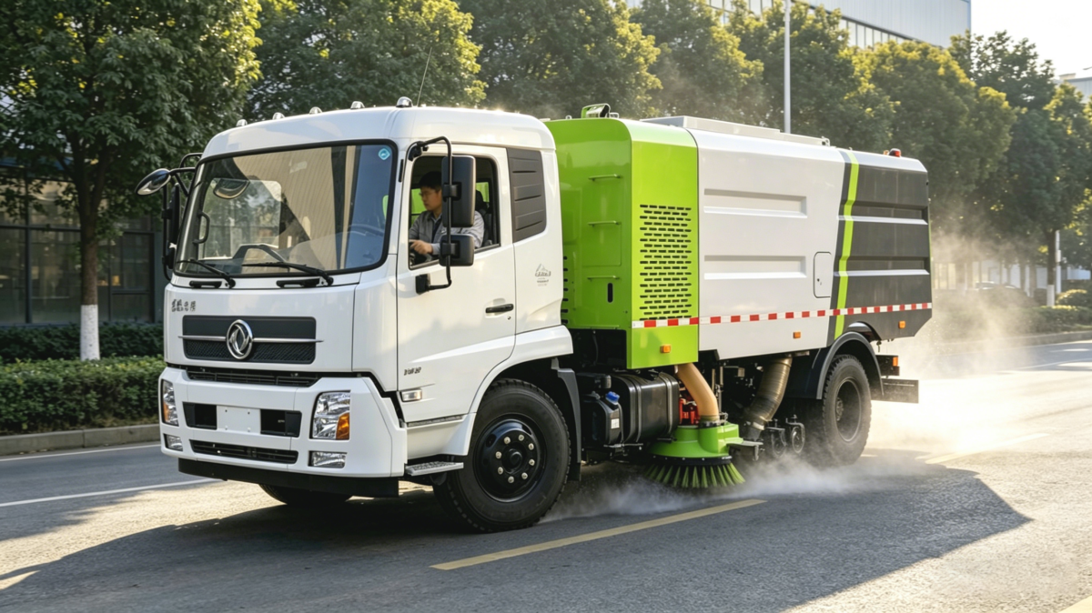 sweeper truck
