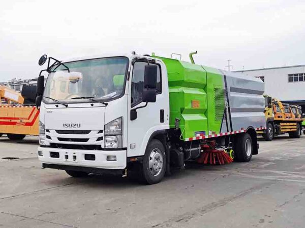 road sweeper truck