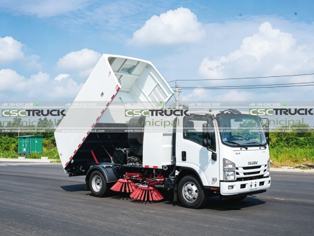 ISUZU 700P 8CBM Street Sweeper Truck