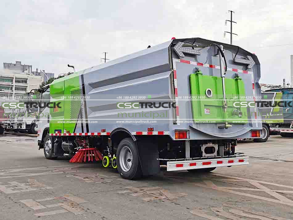 2 road sweeper truck