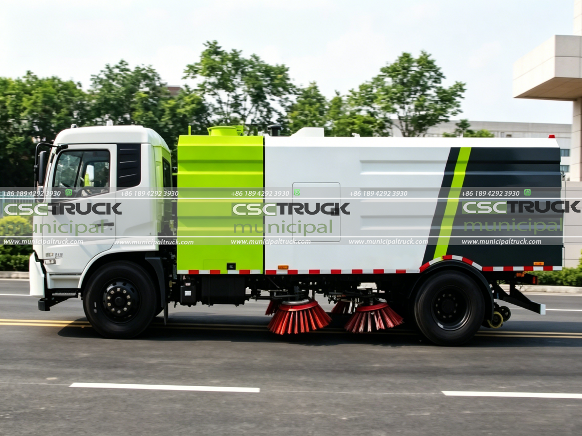 2 DONGFENG VR 12m³ Street Sweeper Truck