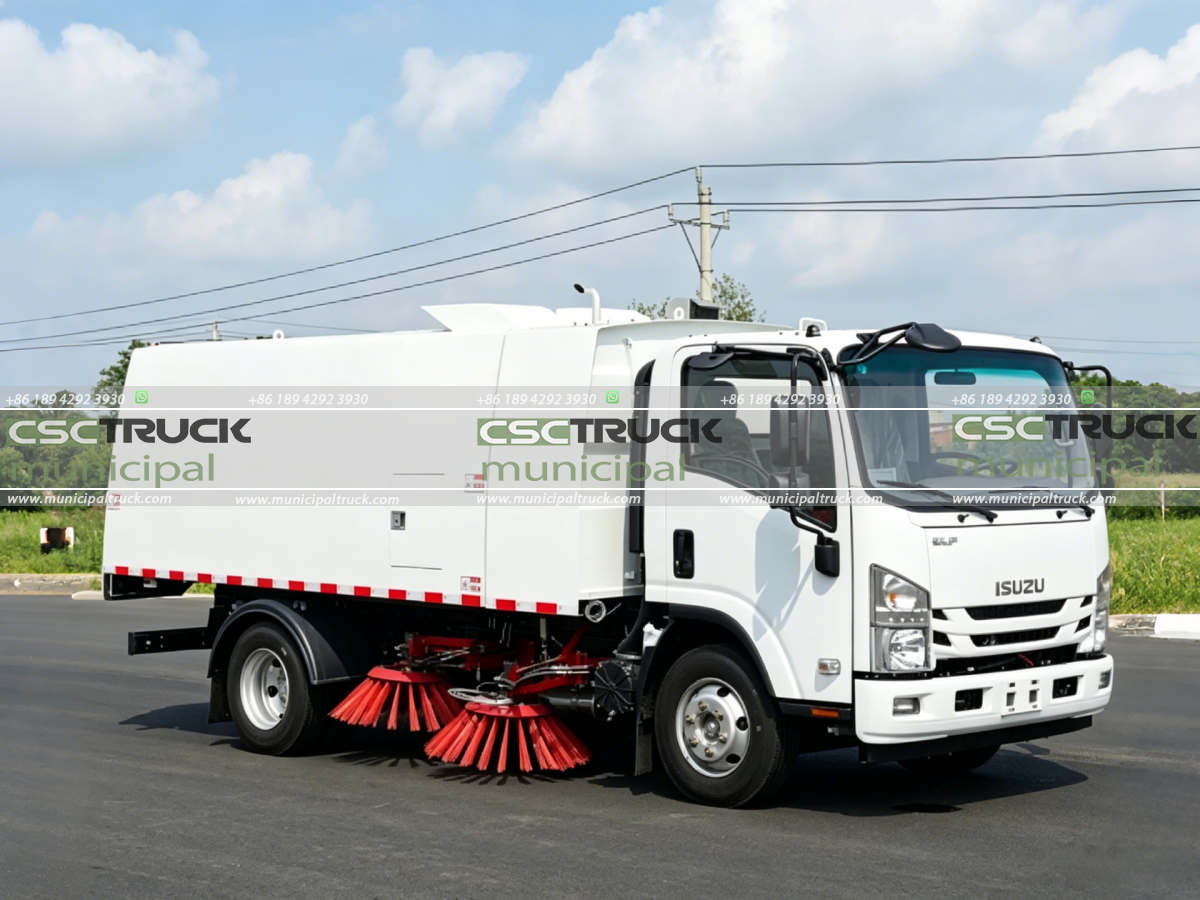 6 ISUZU 700P 8CBM Street Sweeper Truck