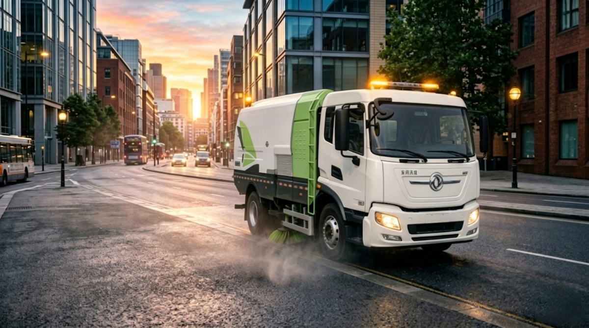 sweeper truck