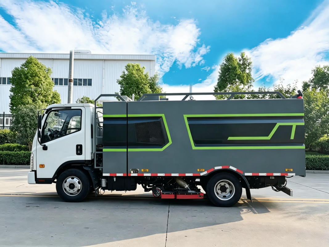 waterless sweeper