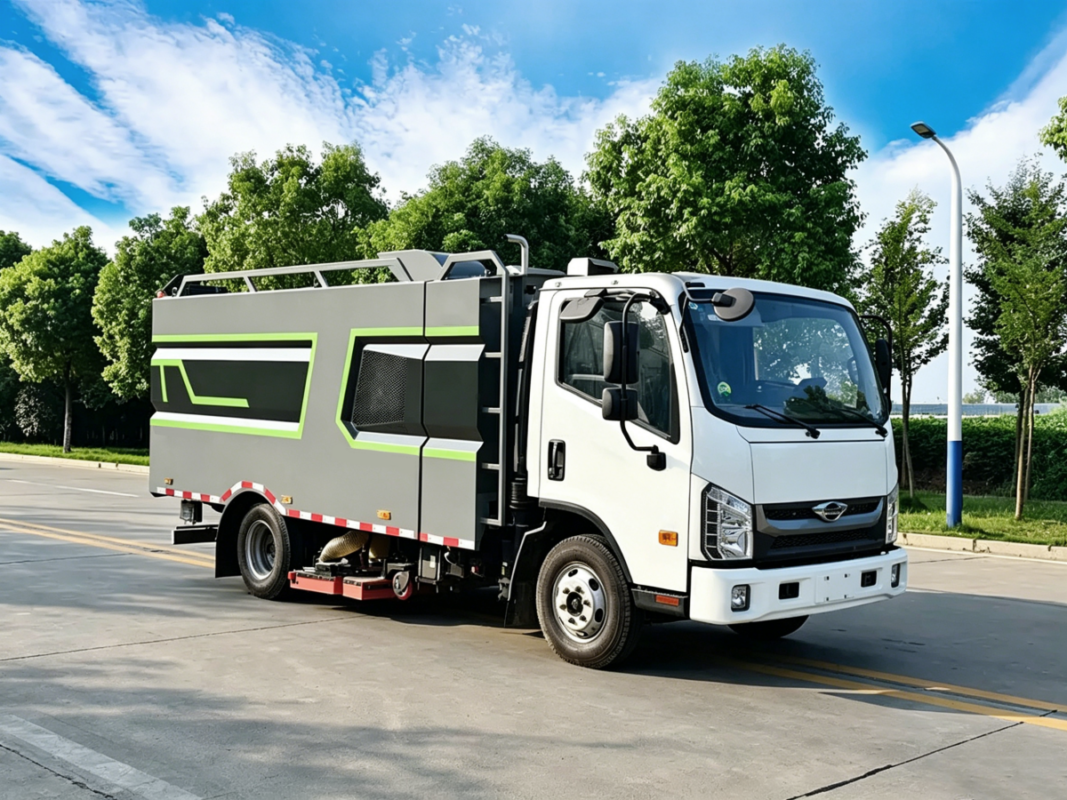 waterless sweeper