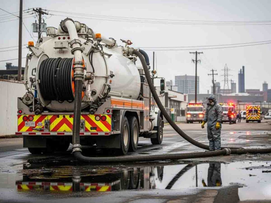 Vacuum Sewer Truck