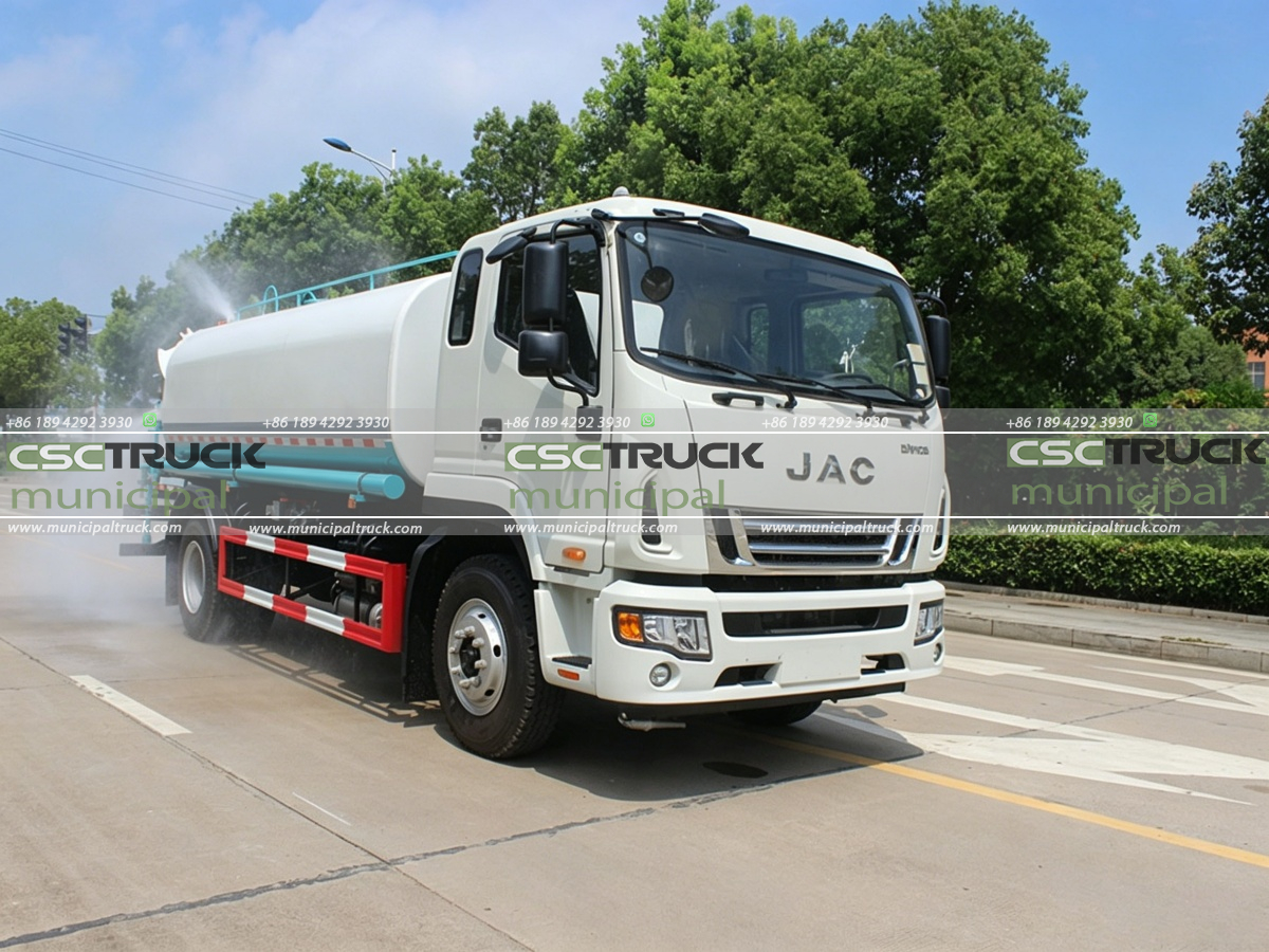 1 JAC 12CBM Multi-functional Water Mist Sprayer Truck