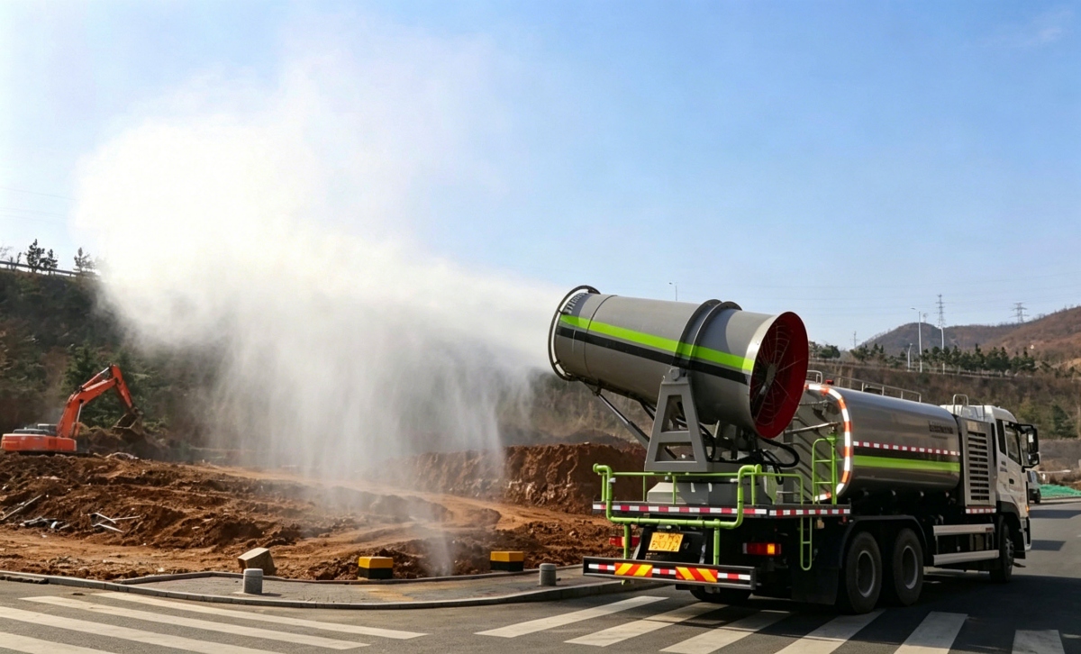 Water Mist Sprayer Truck