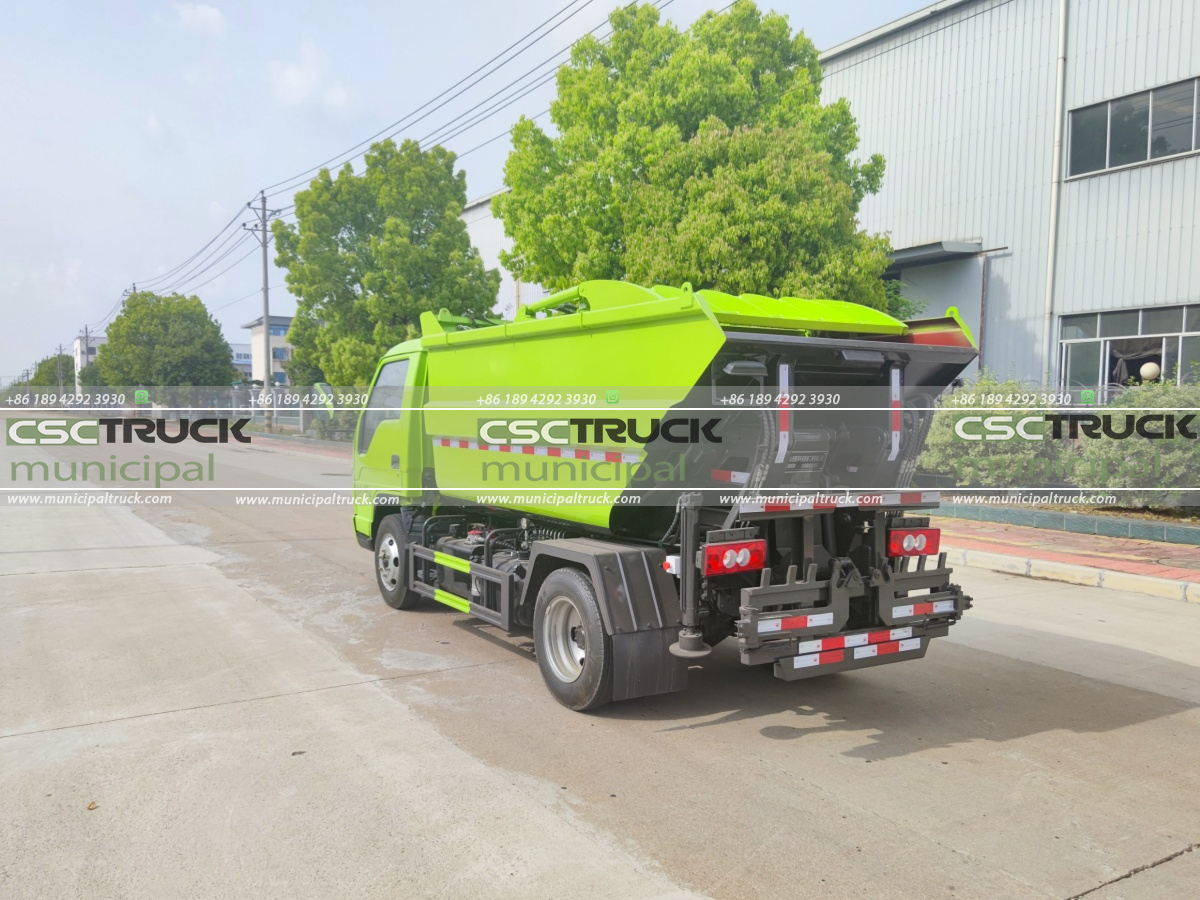 4 FOTON 4CBM Self-loading Garbage Truck