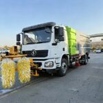 SHACMAN L3000 Fence Sweeper Truck SHACMAN L3000 Fence Sweeper Truck