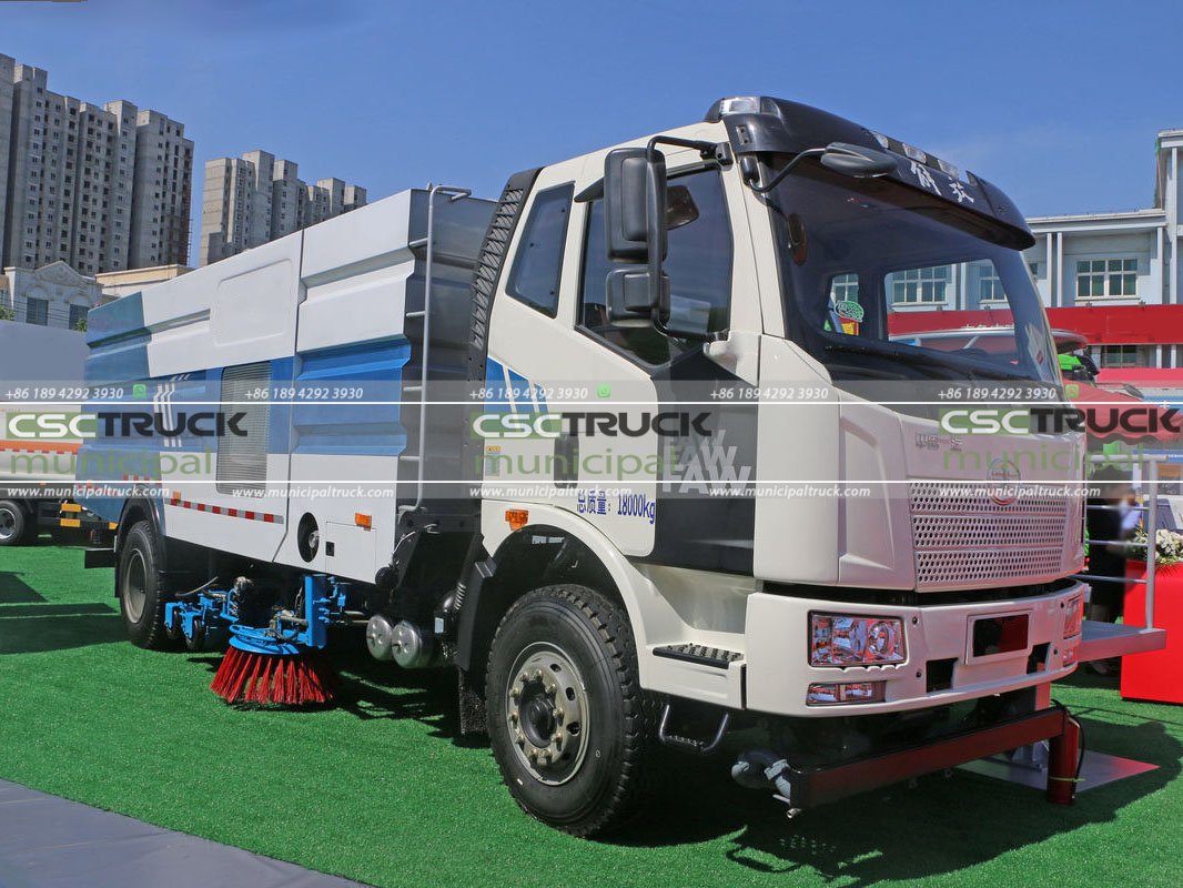 6 FAW J6L 16CBM Street Sweeper Truck