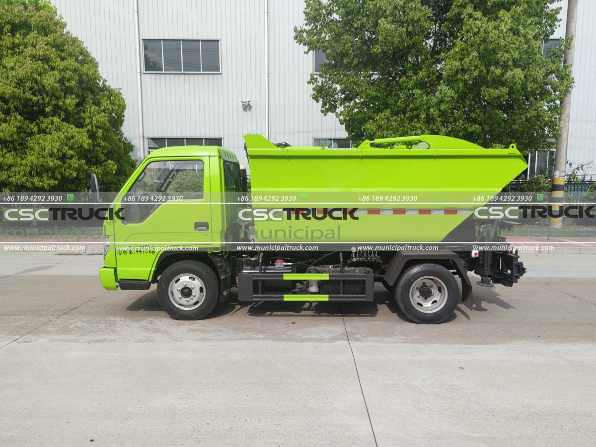 7 FOTON 4CBM Self-loading Garbage Truck
