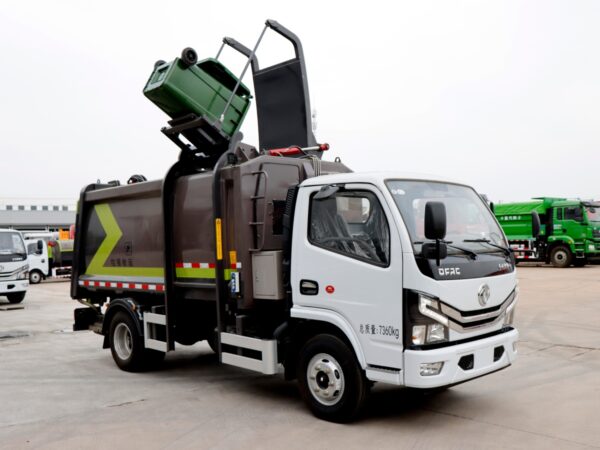 DONGFENG 6CBM Side Loader Garbage Truck