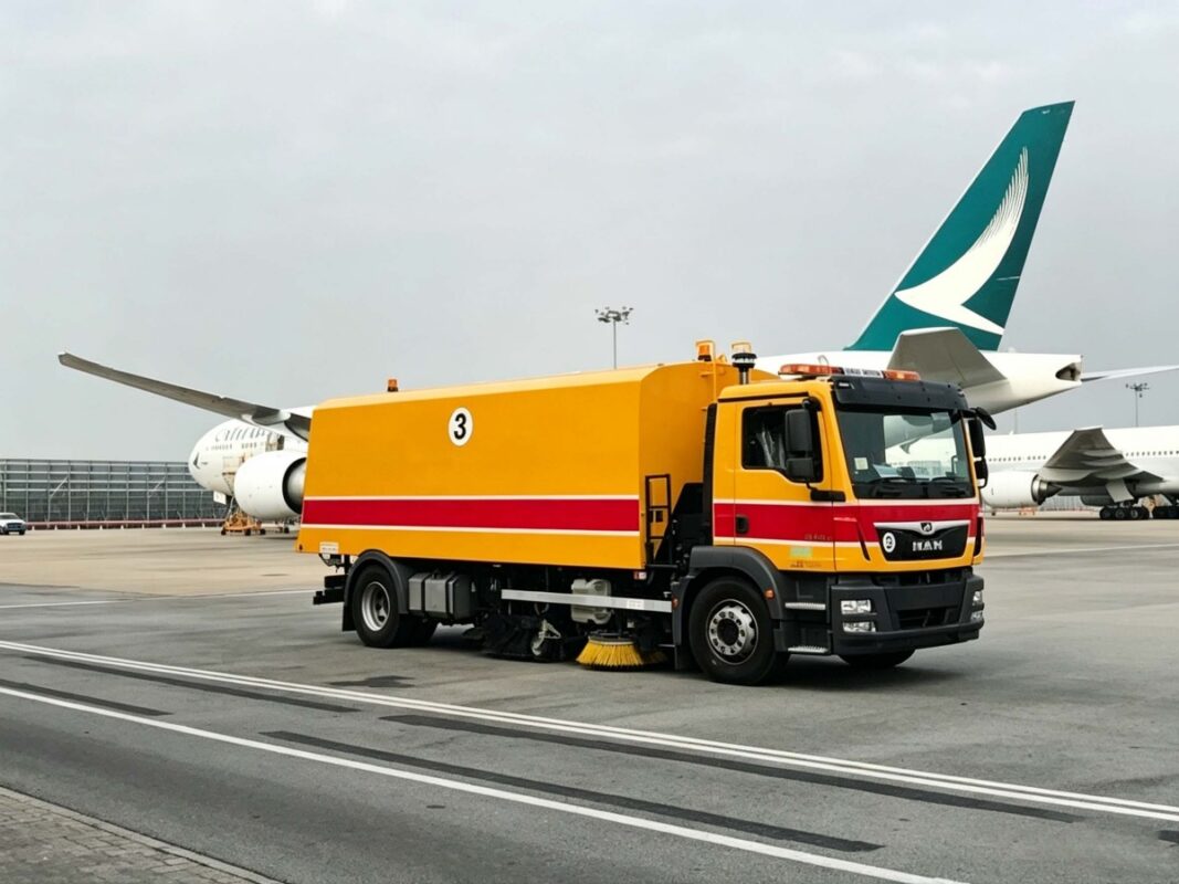 Airport Sweeper Truck