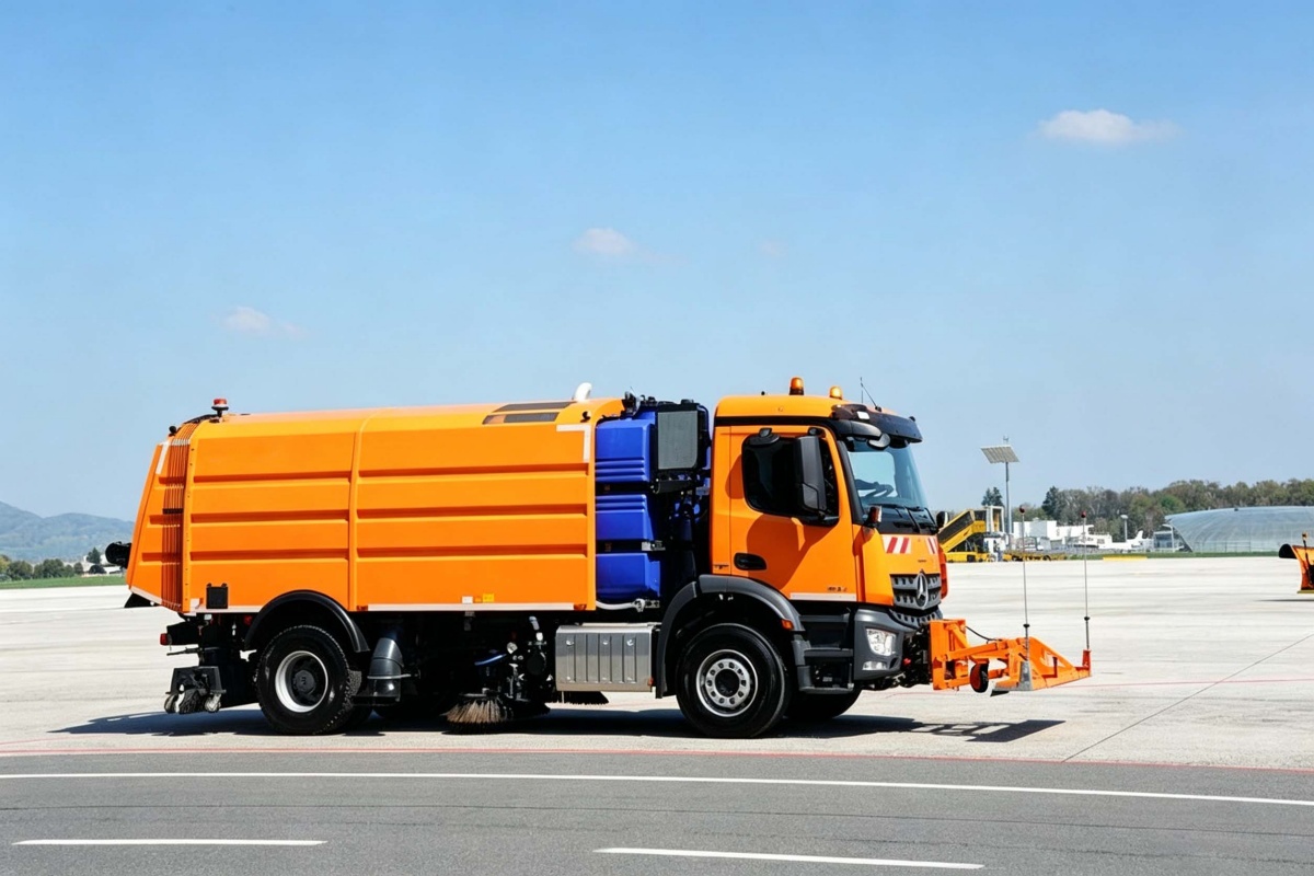 Airport Sweeper Truck