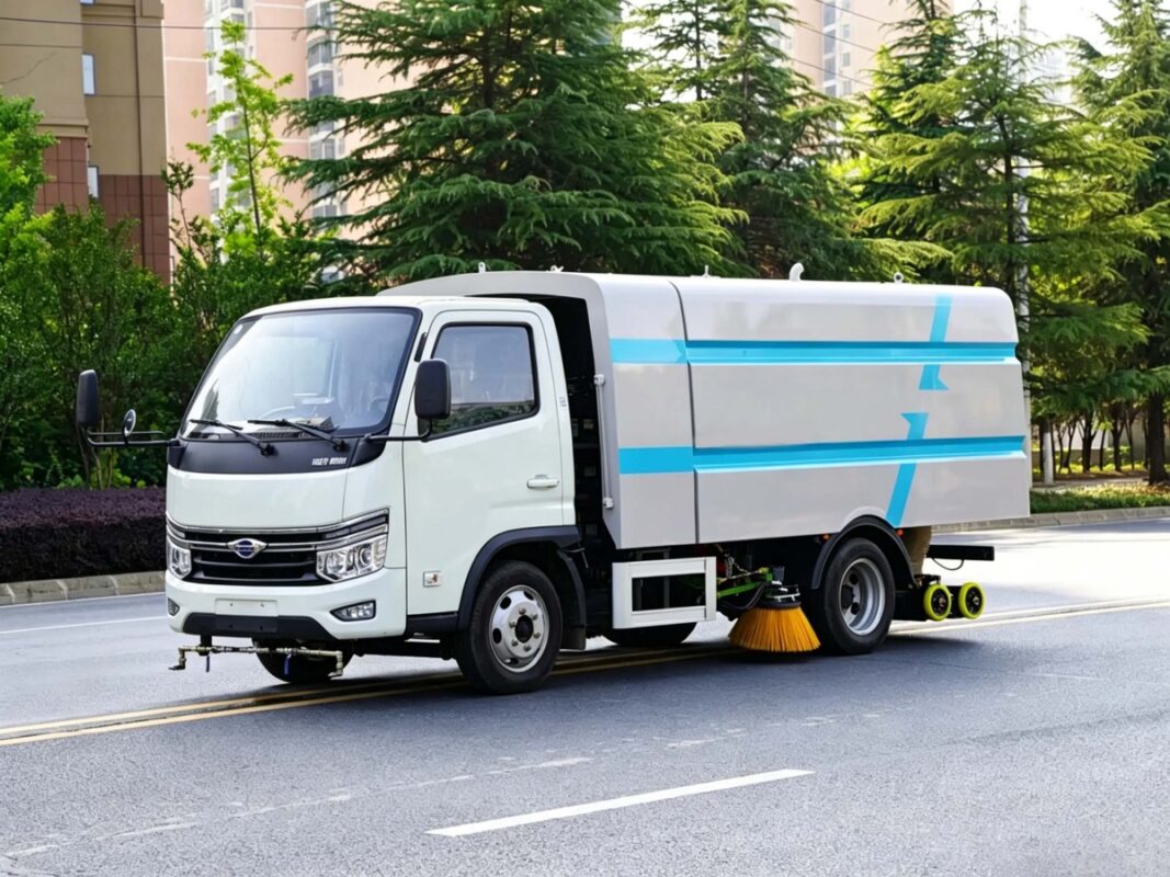 electric sweeper truck