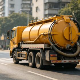 Vacuum Sewage Truck