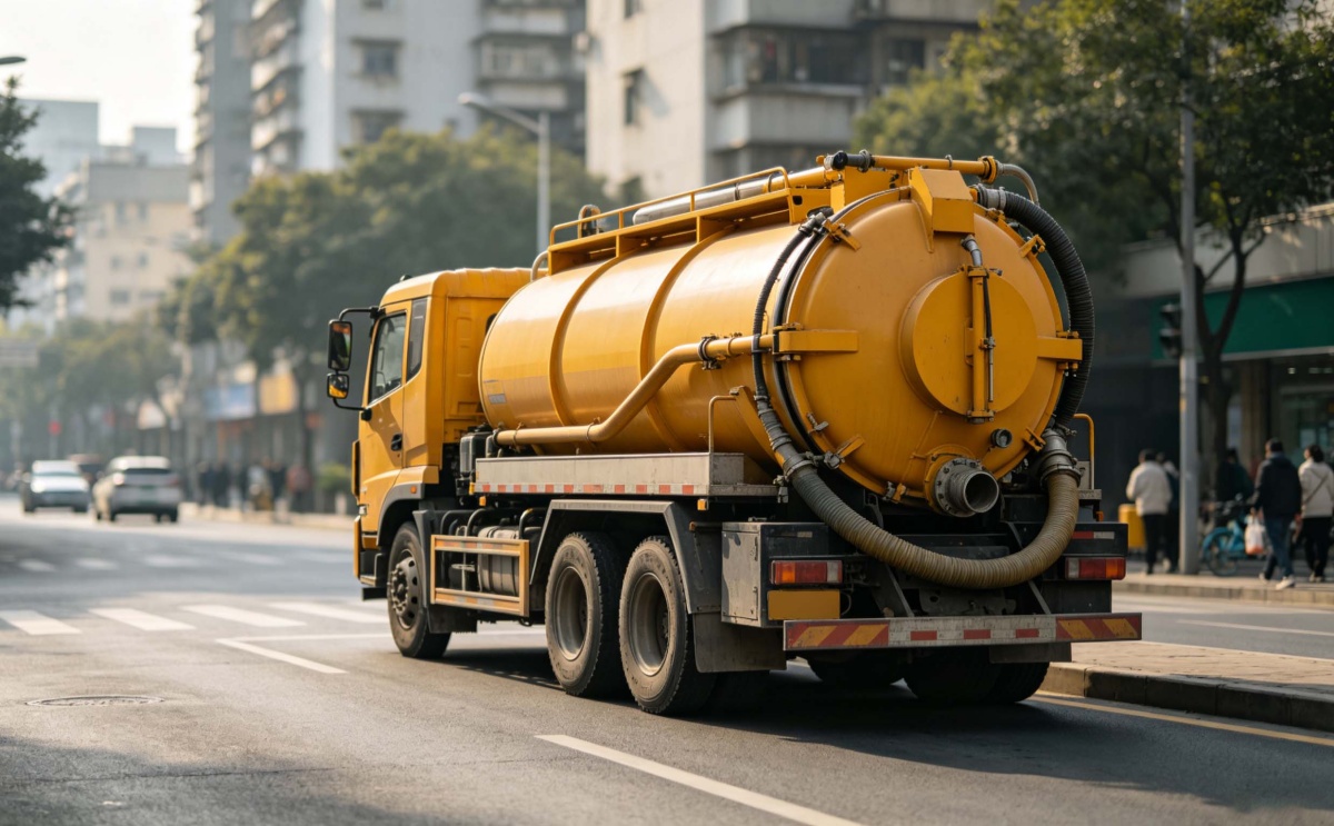 Vacuum Sewage Truck