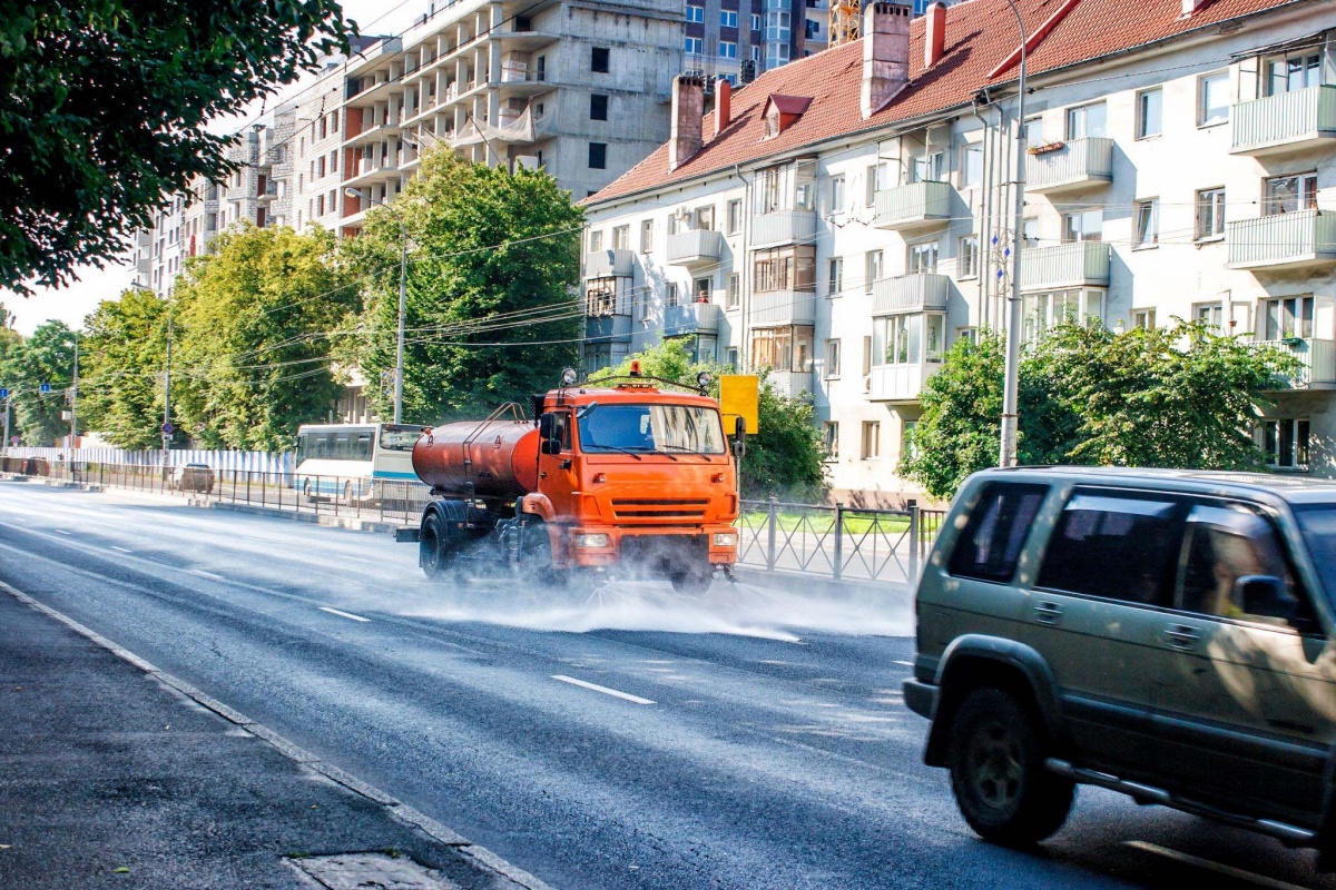Water Mist Sprayer Truck