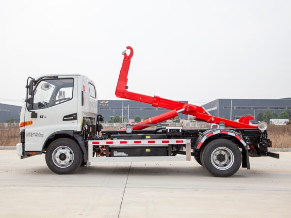 JAC 8 Tons Electric Hook Lift Garbage Truck
