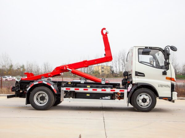 JAC 8 Tons Electric Hook Lift Garbage Truck