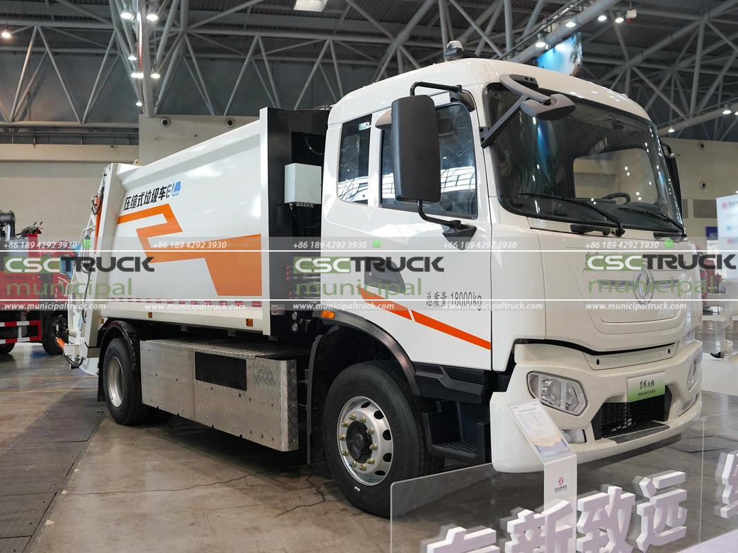1 DONGFENG KR 10CBM Electric Compactor Garbage Truck