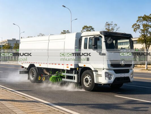 Street Sweeper Truck Shipped to Mozambique to Improve Urban Environmental Hygiene