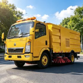 Road Sweeper Truck Delivered to Nairobi for CBD Street Cleaning Operations