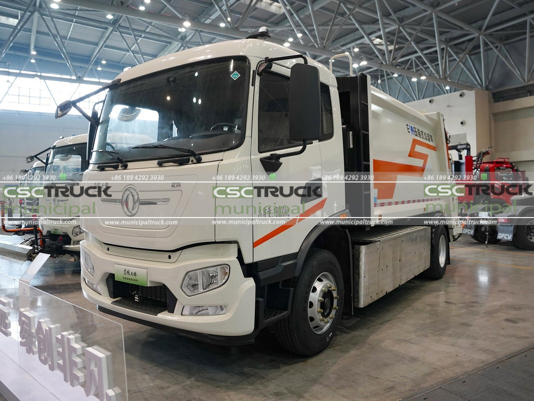 3 DONGFENG KR 10CBM Electric Compactor Garbage Truck