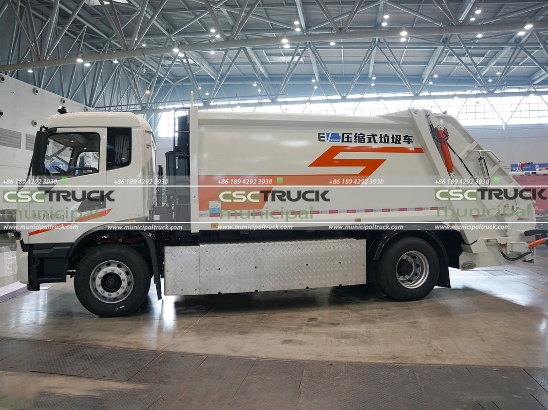 4 DONGFENG KR 10CBM Electric Compactor Garbage Truck
