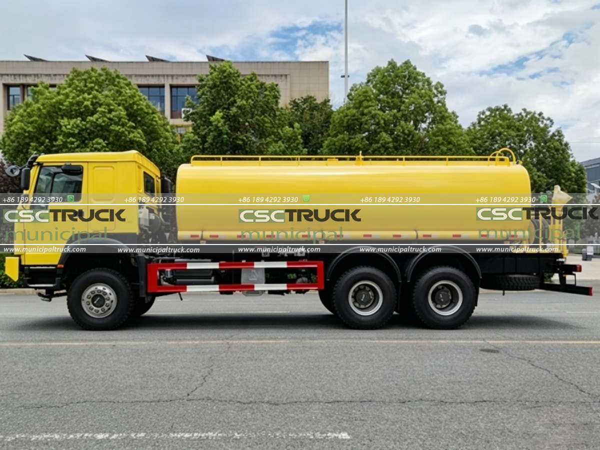 4 HOWO 6×6 20,000 Liters Water Sprinkler Truck