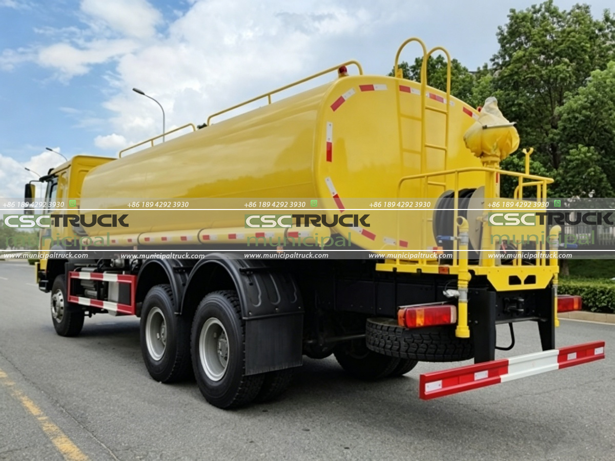 5 HOWO 6×6 20,000 Liters Water Sprinkler Truck