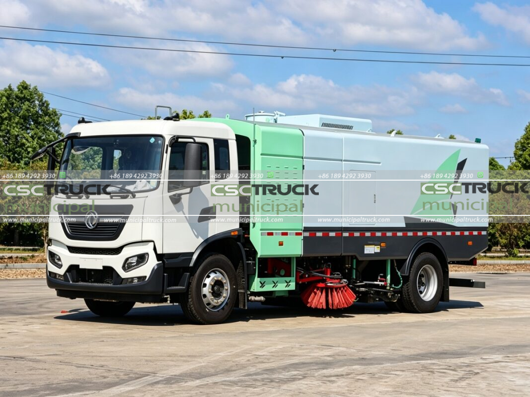 DONGFENG 15CBM Electric Street Sweeper Truck